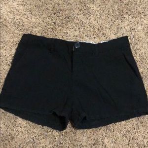 Black shorts
